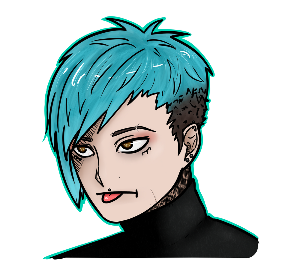 my old artist portrait