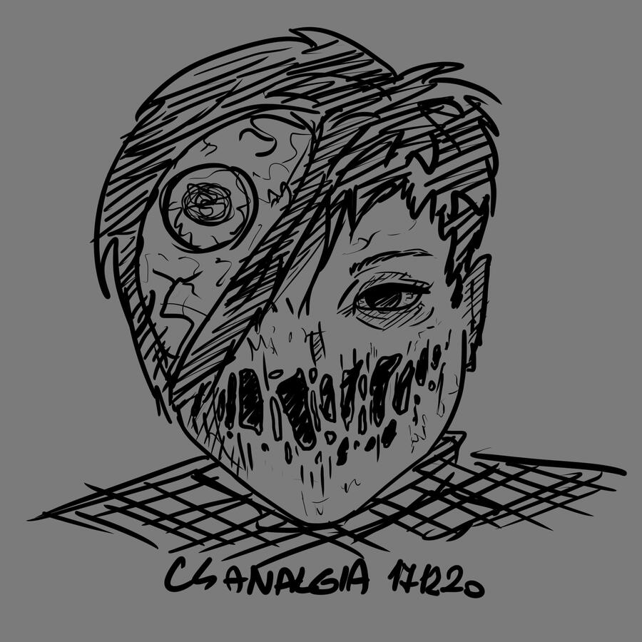 self-portrait. cant speek