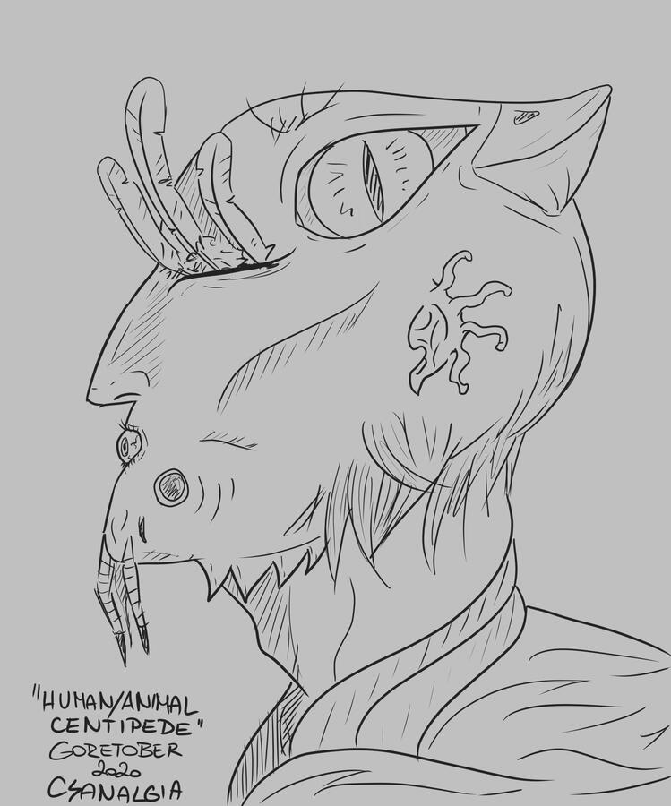 no.5: Human-animal centipede