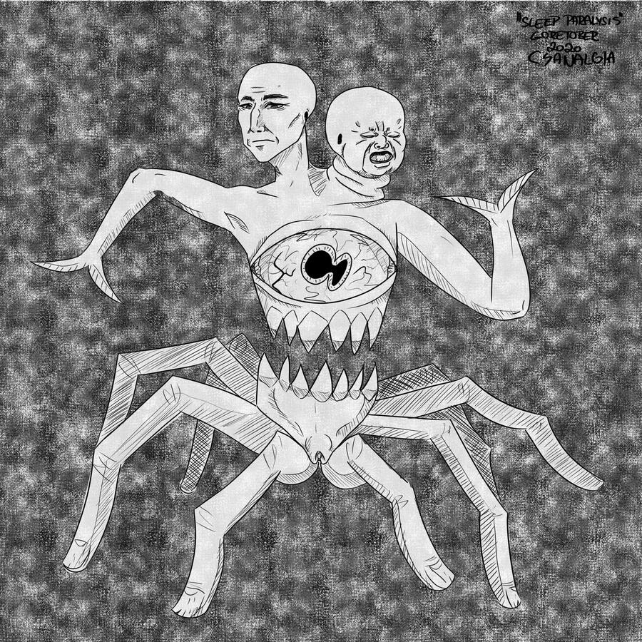 legs; no.19: sleep paralysis